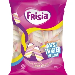 Overig Frisia Marshmallow Mini Twister Mix 250g* Snoepgoed|Eetbare Strooisels