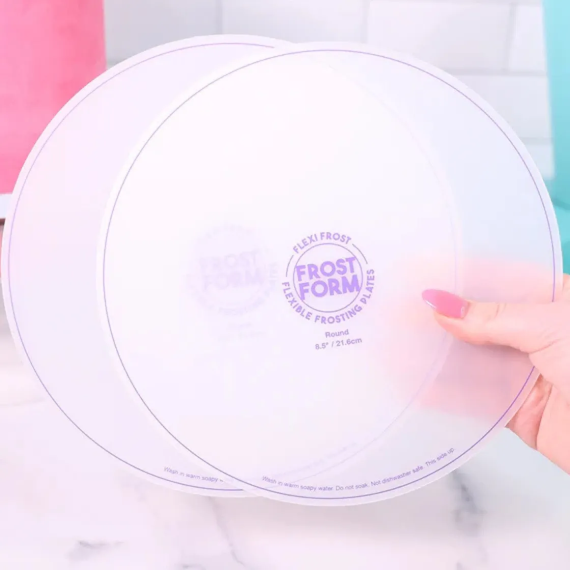 Frost Form Flexi Botercrème Plaat Rond 21,6cm Set/2* Smoothers