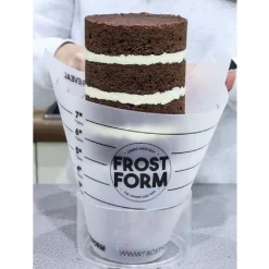 Frost Form Taart Coating Kit Rond 18cm* Smoothers