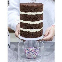 Frost Form Taart Coating Kit Rond 10cm* Smoothers