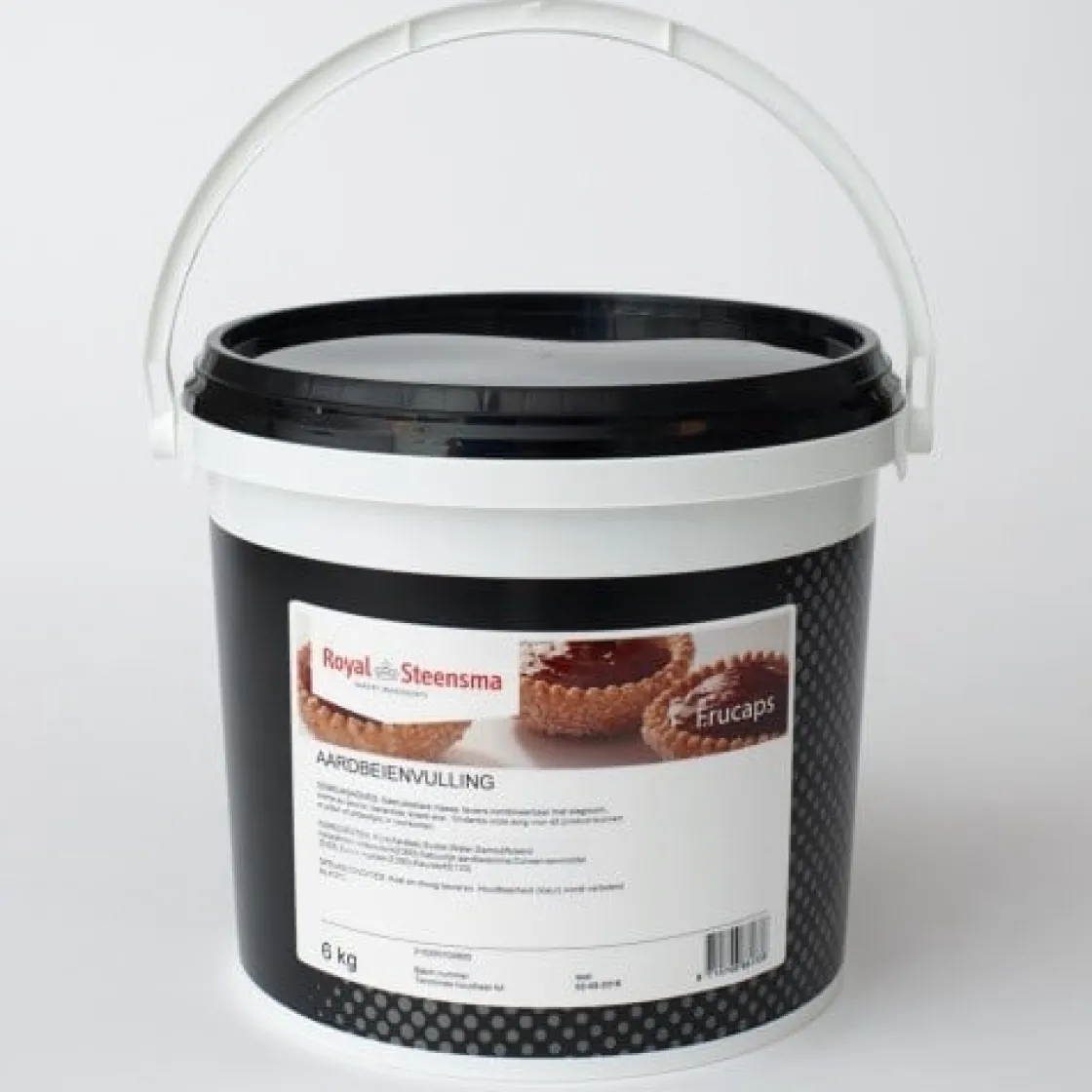 Royal Steensma Frucaps Vruchtenvulling Aardbei (70% fruit) 6 kg* Fruit En Vanille|Fruitvullingen