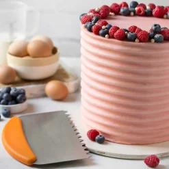 Decora Garneerkrabber Lintmodel RVS 22,5x11cm* Garneerkrabbers|Krabbers En Deegstekers