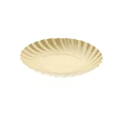 Overig Gebaksschoteltje Rond Ribbel Ecru Ø8,8cm 100st.* Taartkartons En Randen