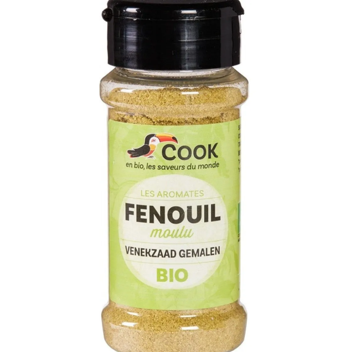 Cook Gemalen Venkelzaad Biologisch 30g* Kruiden En Specerijen