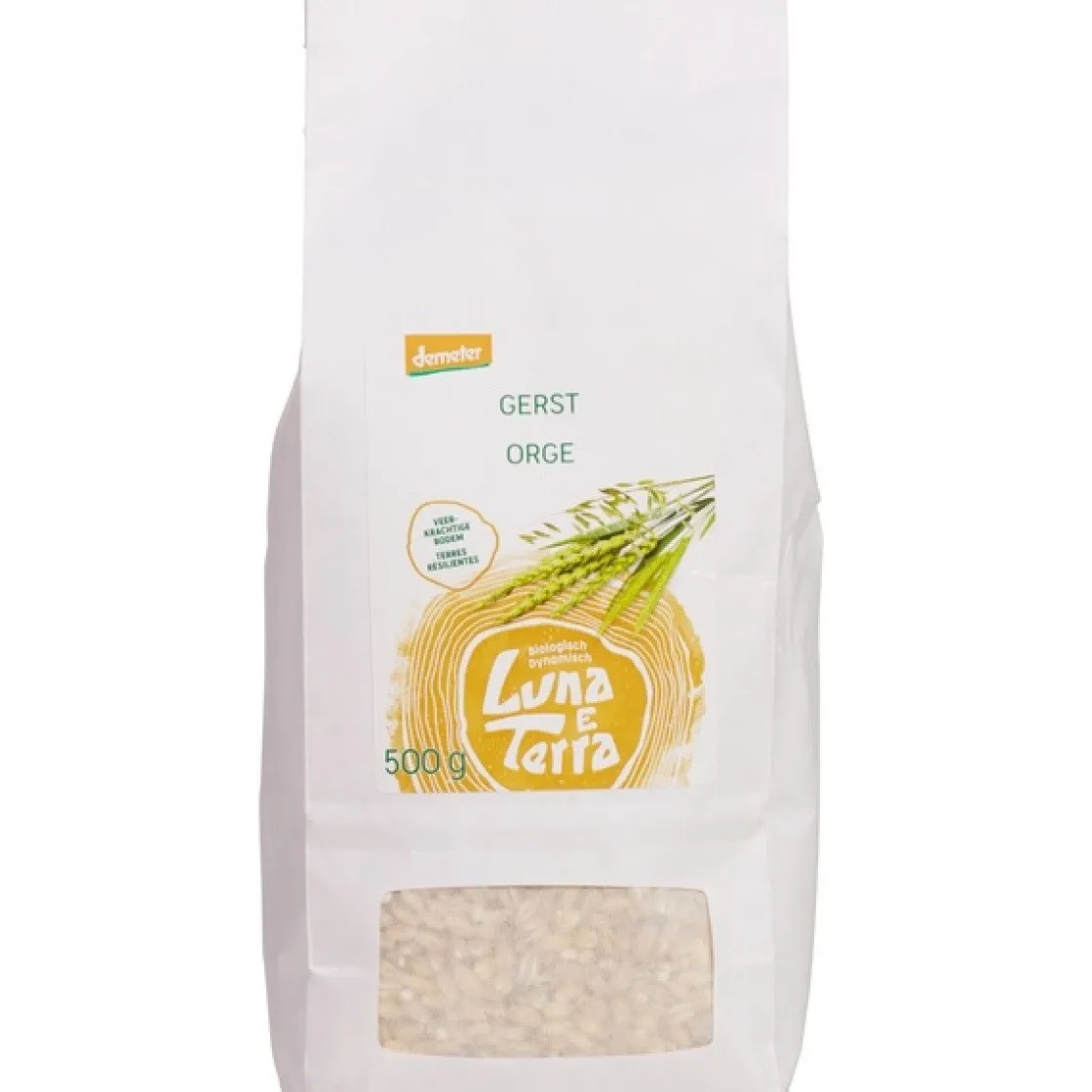 Demeter Gerst 500g* Zaden, Granen, Noten En Vruchten