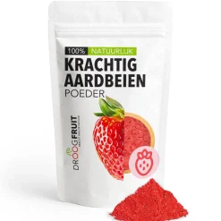 Overig Gevriesdroogd Aardbei Poeder Krachtig 80g* Smaakstoffen