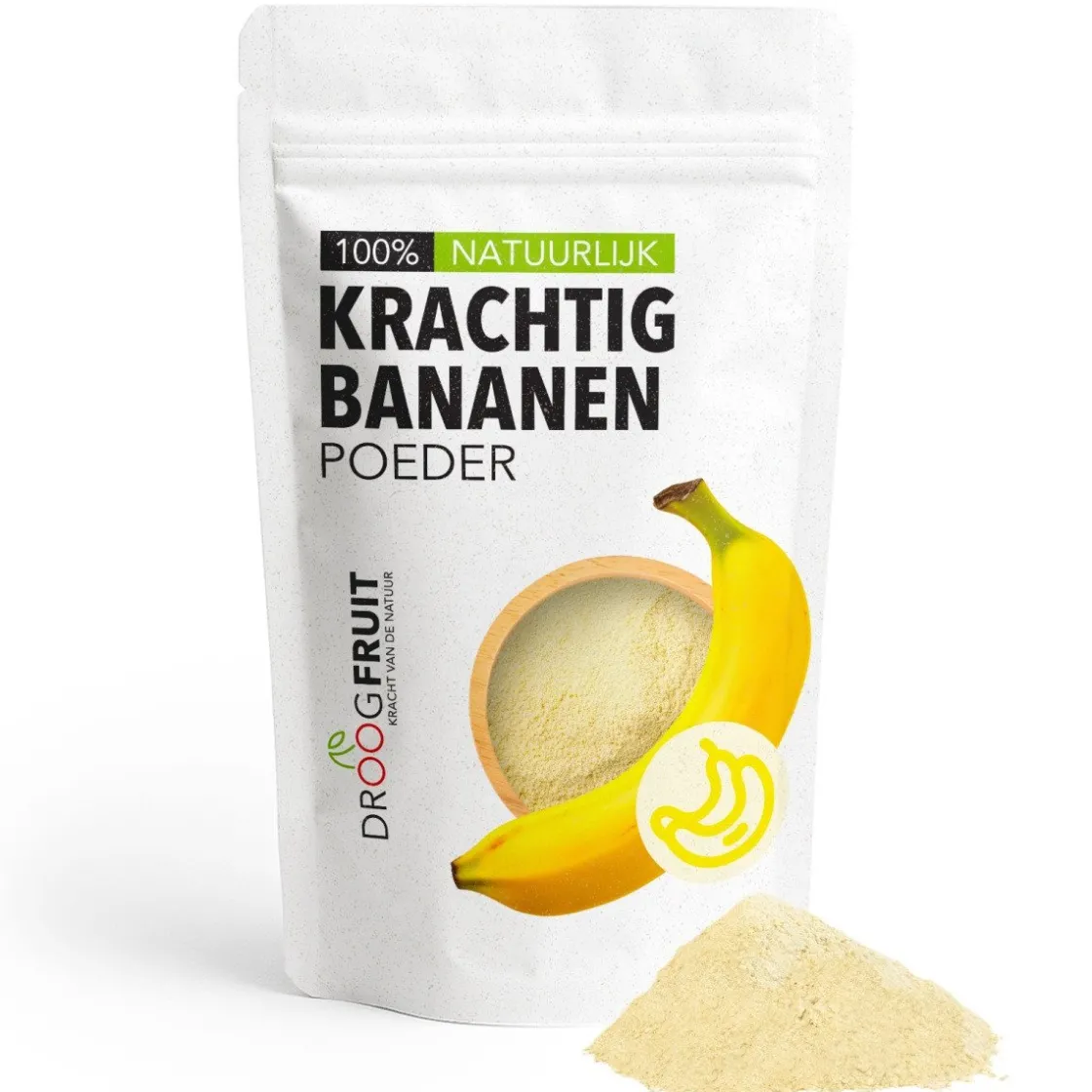 Overig Gevriesdroogd Bananen Poeder Krachtig 80g* Smaakstoffen