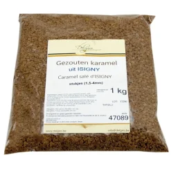 Overig Gezouten Karamelstukjes 1,5-4mm 1kg* Ijsdips|Eetbare Strooisels