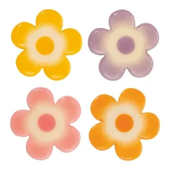 Günthart Chocoladedecoratie Bloemen Gekleurd 192st.* Chocolade Decoraties|Chocolade Decoraties