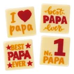 Günthart Chocoladedecoratie Vaderdag 70st.* Figuur Decoraties