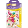 Günthart Suikerdecoratie Aloha Flamingo 8st.* Figuur Decoraties
