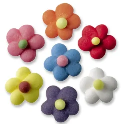 Günthart Suikerdecoratie Bloemen Gekleurd Klein 210st.* Bloem Decoraties