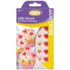 Günthart Suikerdecoratie Hartjes Roze/Wit 24st.* Figuur Decoraties