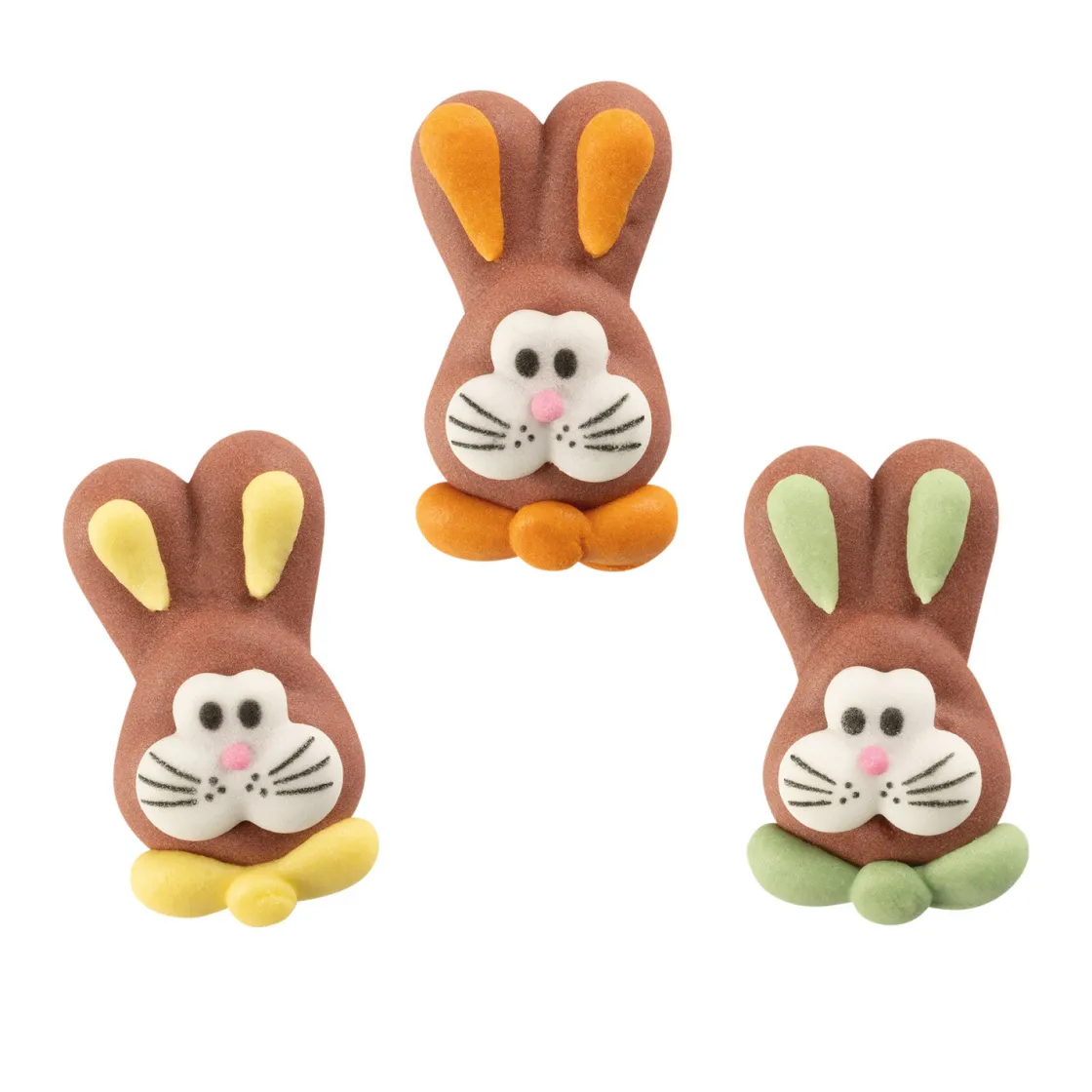 Günthart Suikerdecoratie Paashazen 72st.* Figuur Decoraties