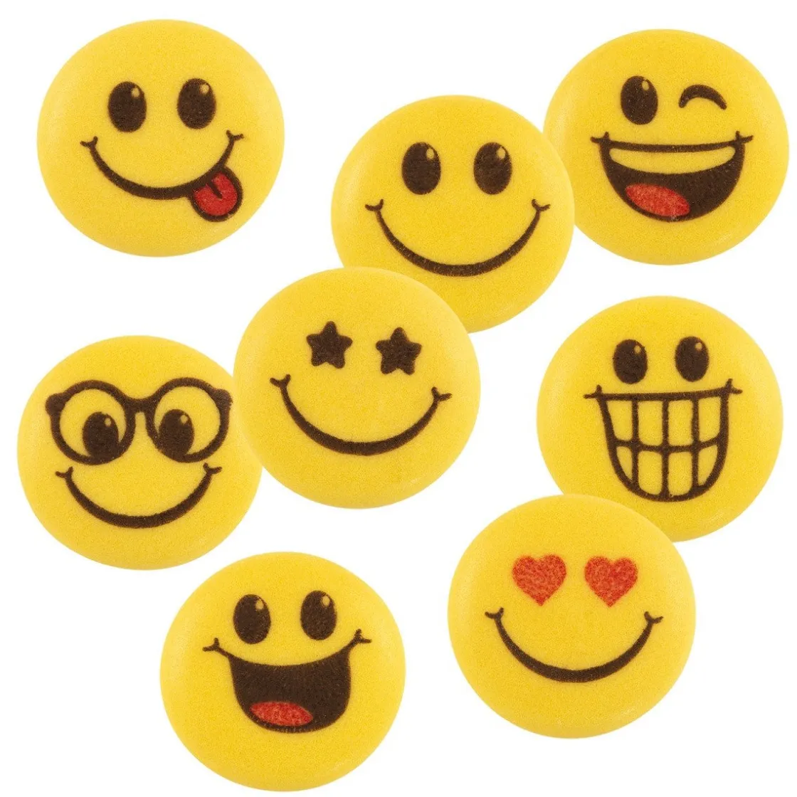 Günthart Suikerdecoratie Smiley 150st.* Figuur Decoraties