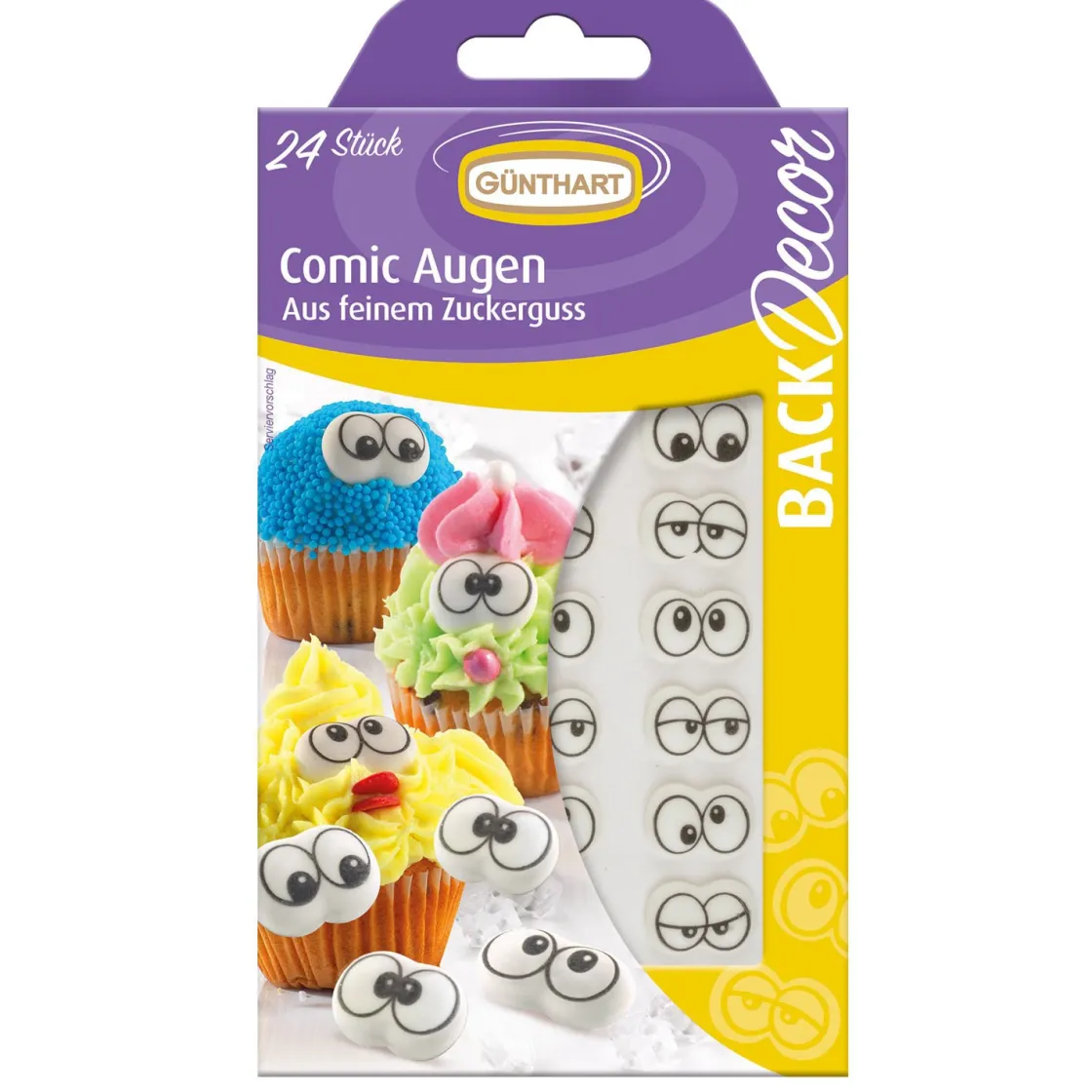 Günthart Suikerfiguren Oogjes Assortiment 24st.* Figuur Decoraties