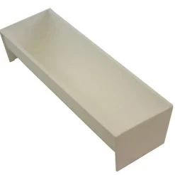 Overig Gootvorm Wit Halfrond 28x8,5x6,5 cm* Ijs En Dessert Vormen|Banket En Dessertvormen