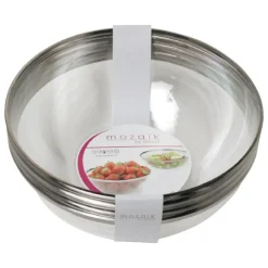 Overig Grondstoffen Bakje Plastic Ø14cm (0,4l) Set/8* Beslagkommen