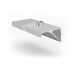 Hendi Afzuigkap met LED-verlichting 1200x700x(H)450mm* Keukenapparatuur