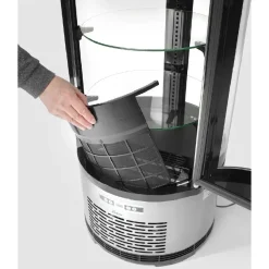 Hendi Arktic Gebaksvitrine Rond 100 Liter* Toonbankdisplays