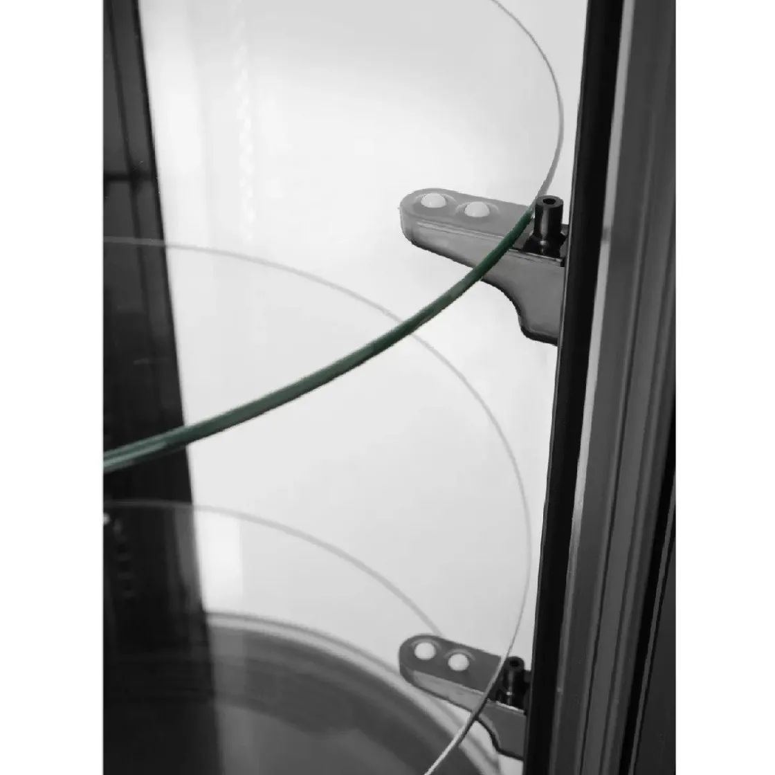 Hendi Arktic Gebaksvitrine Rond 100 Liter* Toonbankdisplays