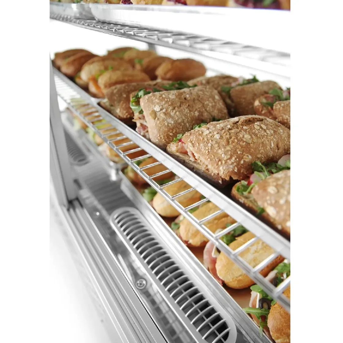 Hendi Arktic Gebakvitrine 160 Liter* Toonbankdisplays