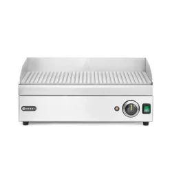 Hendi Bakplaat geribbeld 220V/2400W* Bak- En Kookapparaten