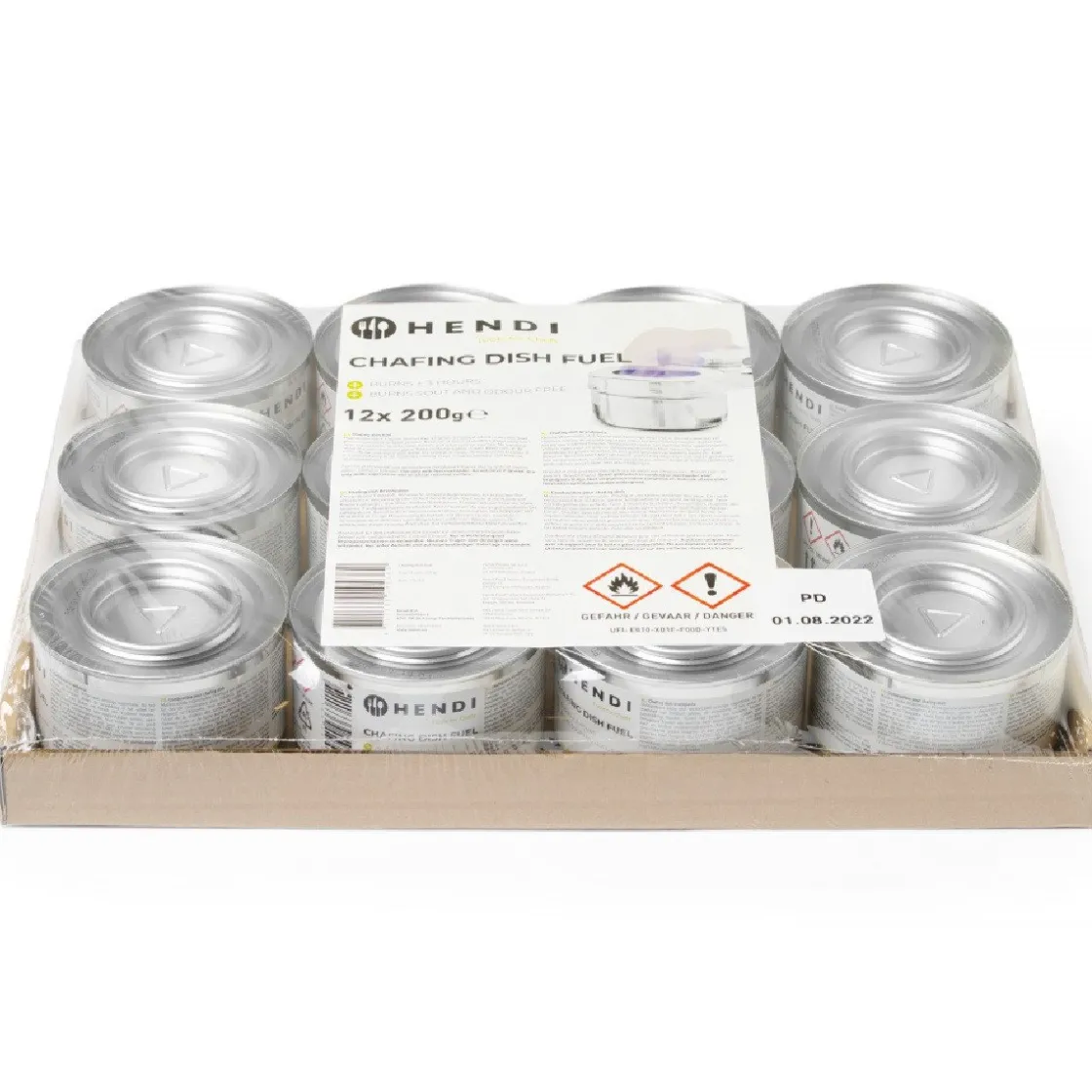 Hendi Brandpasta Blik 200 gram 12st.* Bakhulpmiddelen