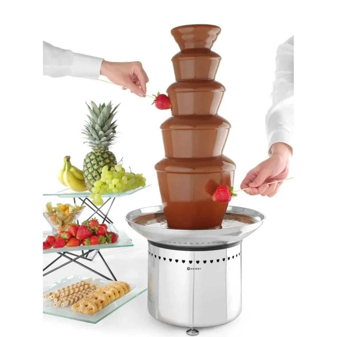 Hendi Chocolade fontein 5 lagen* Complete Standaarden