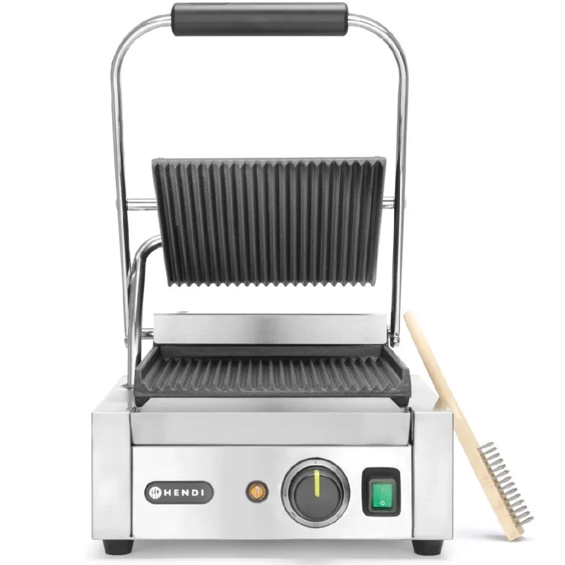 Hendi Contactgrill Enkel* Bak- En Kookapparaten