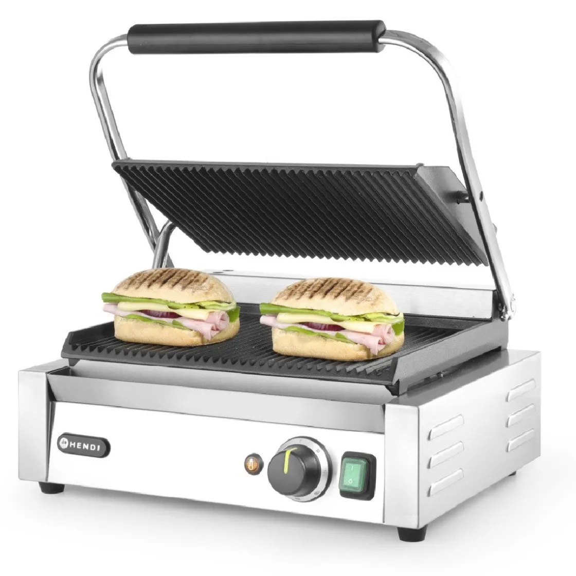 Hendi Contactgrill Panini* Bak- En Kookapparaten