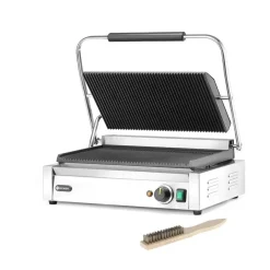 Hendi Contactgrill Panini XL* Bak- En Kookapparaten