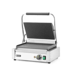 Hendi Contactgrill Panini onder glad* Bak- En Kookapparaten