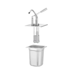 Hendi Deksel met pomp voor GN-1/6 containers* Pannen En Schalen