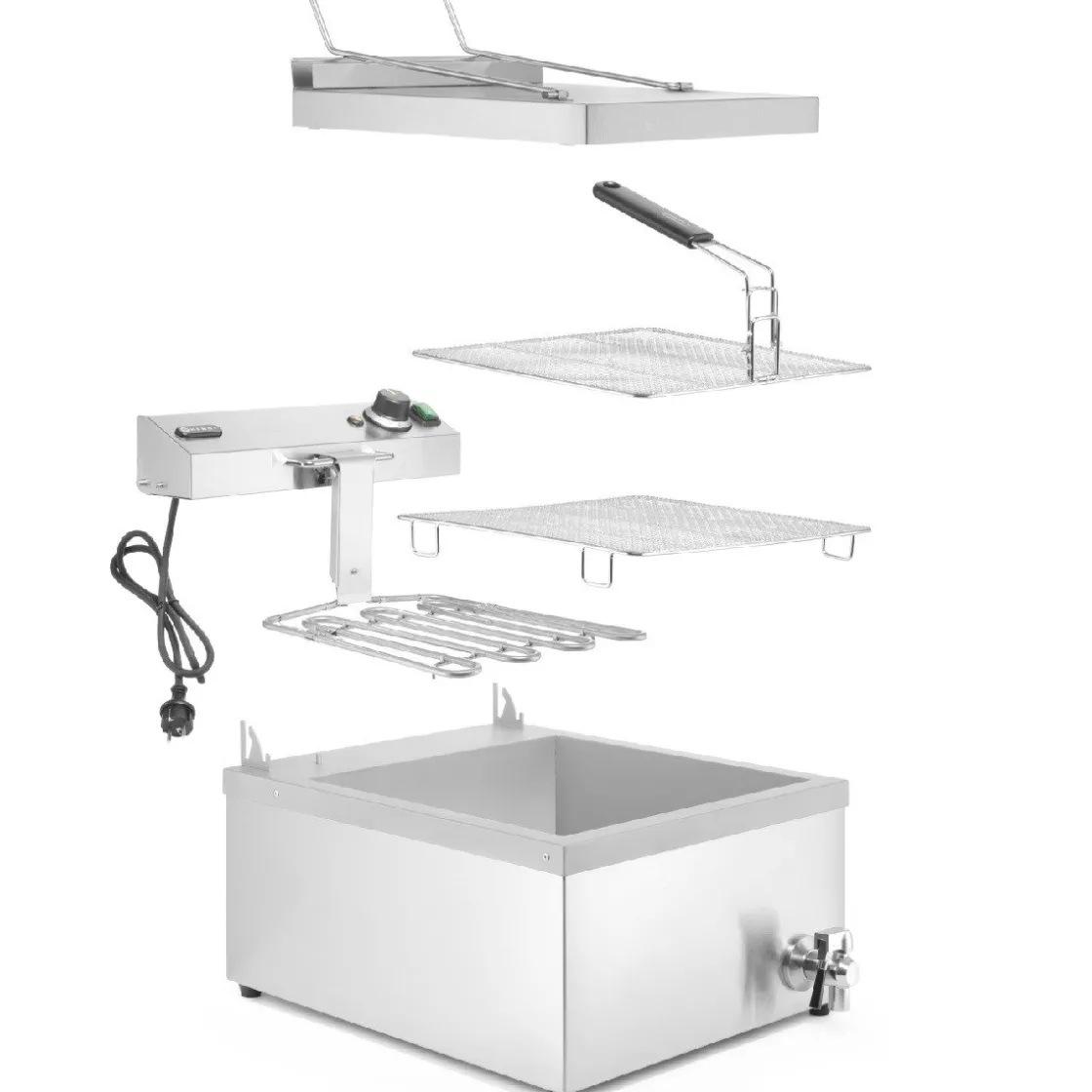 Hendi Donut Friteuse 12L* Bak- En Kookapparaten