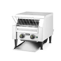 Hendi Doorloop broodrooster dubbel Zilver* Bak- En Kookapparaten