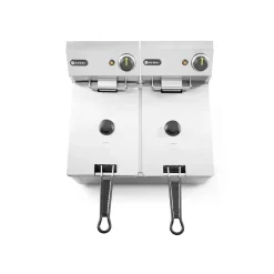 Hendi Friteuse Kitchen Line - 2x 4L* Bak- En Kookapparaten