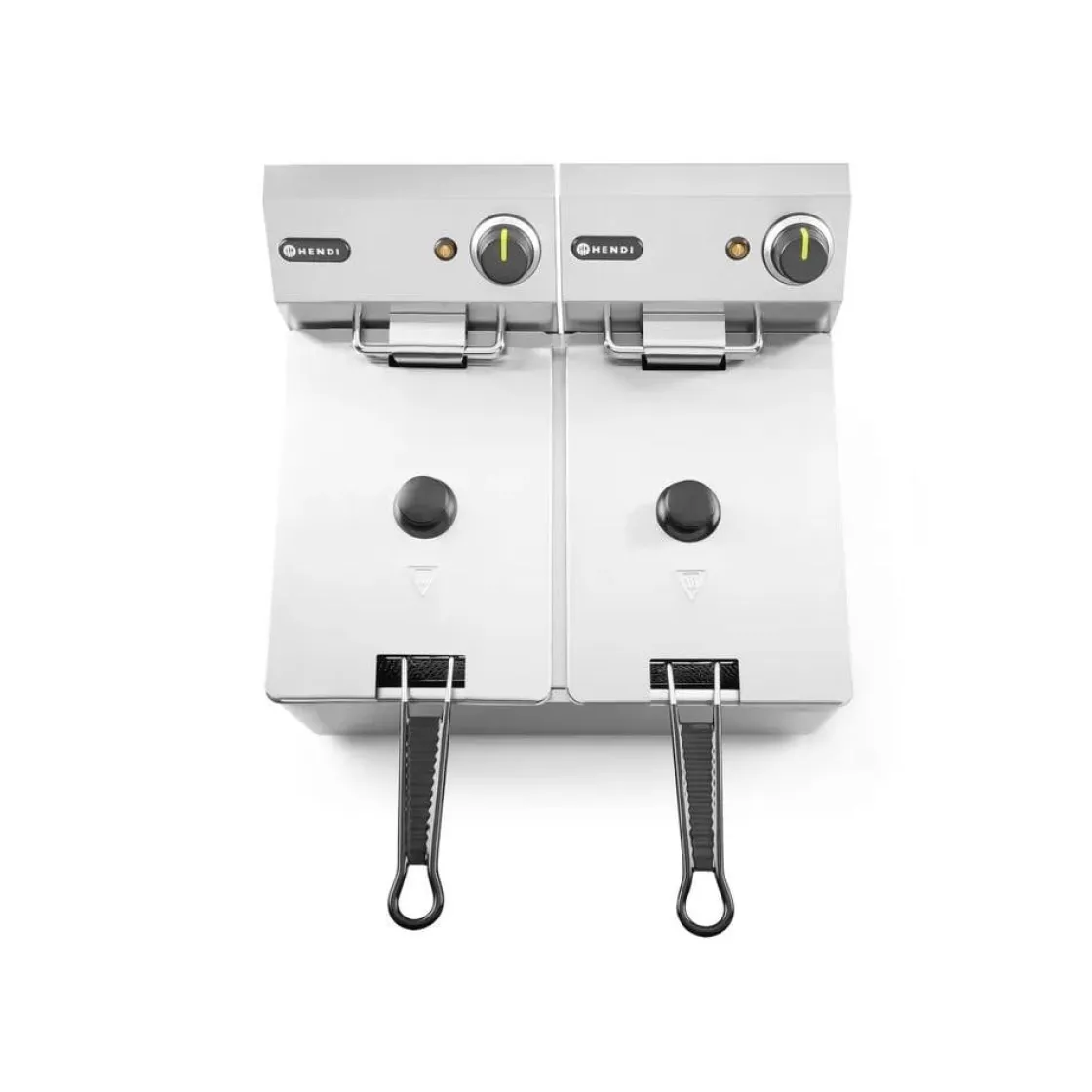 Hendi Friteuse Kitchen Line - 2x 4L* Bak- En Kookapparaten