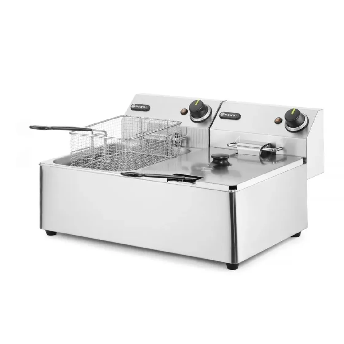 Hendi Friteuse Kitchen Line - 2x 6L* Bak- En Kookapparaten