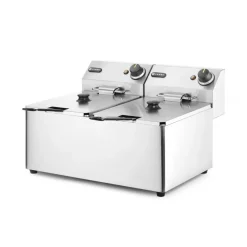 Hendi Friteuse Kitchen Line - 2x 8L* Bak- En Kookapparaten