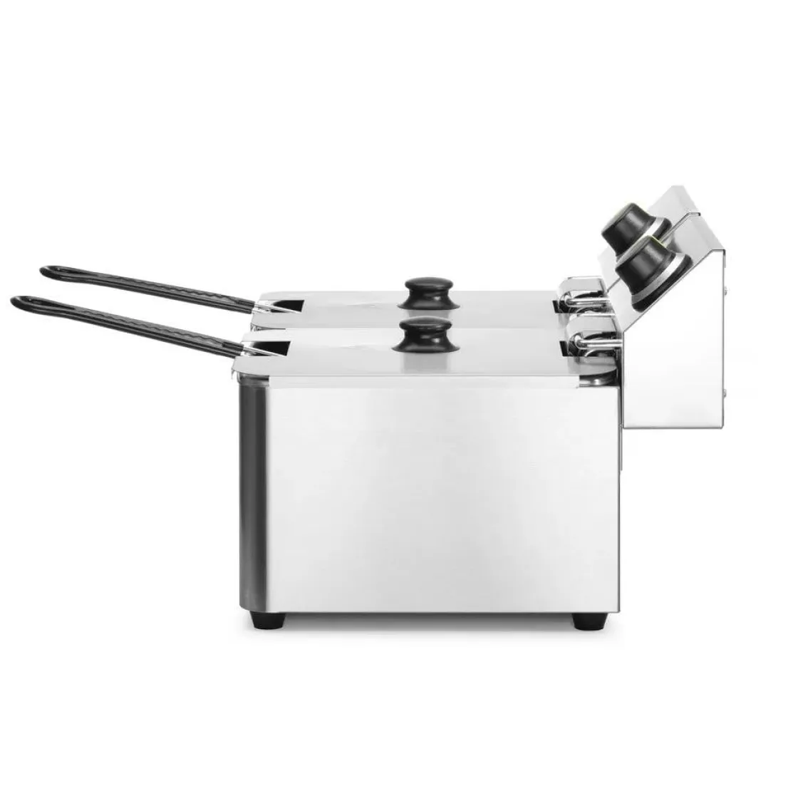Hendi Friteuse Kitchen Line - 2x 8L* Bak- En Kookapparaten