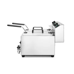 Hendi Friteuse met aftapkraan - 2 x 8L* Bak- En Kookapparaten