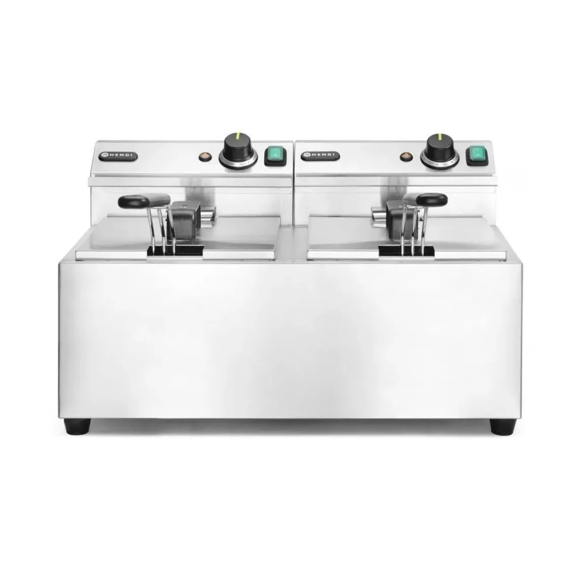 Hendi Friteuse Profi Line - 2 x 8L* Bak- En Kookapparaten