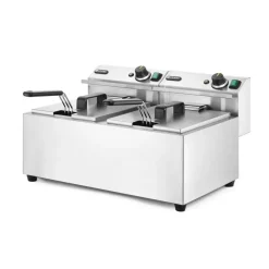 Hendi Friteuse Profi Line - 2 x 8L* Bak- En Kookapparaten