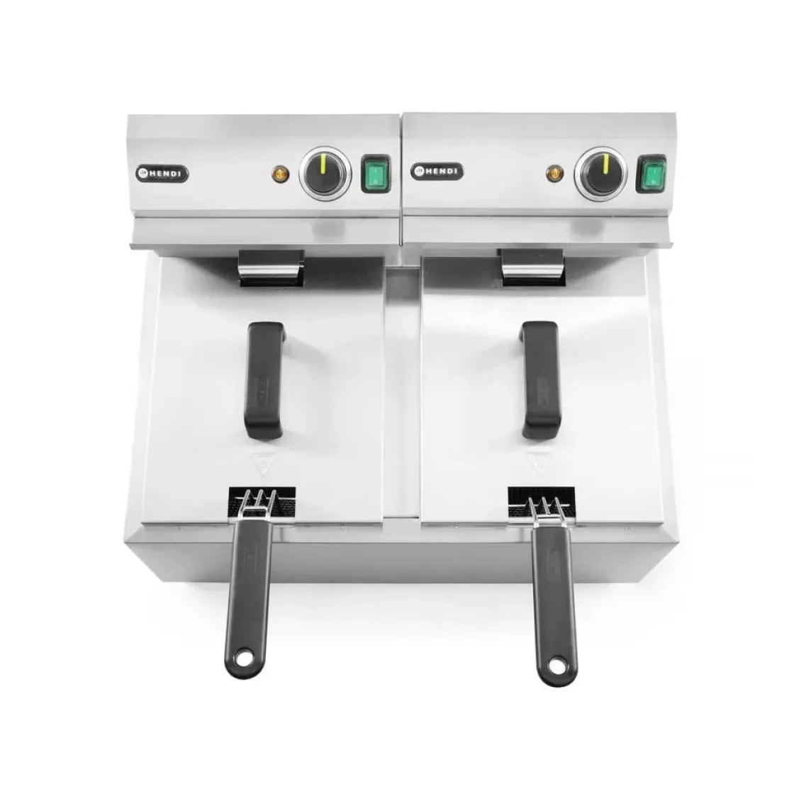 Hendi Friteuse Profi Line - 2 x 8L* Bak- En Kookapparaten