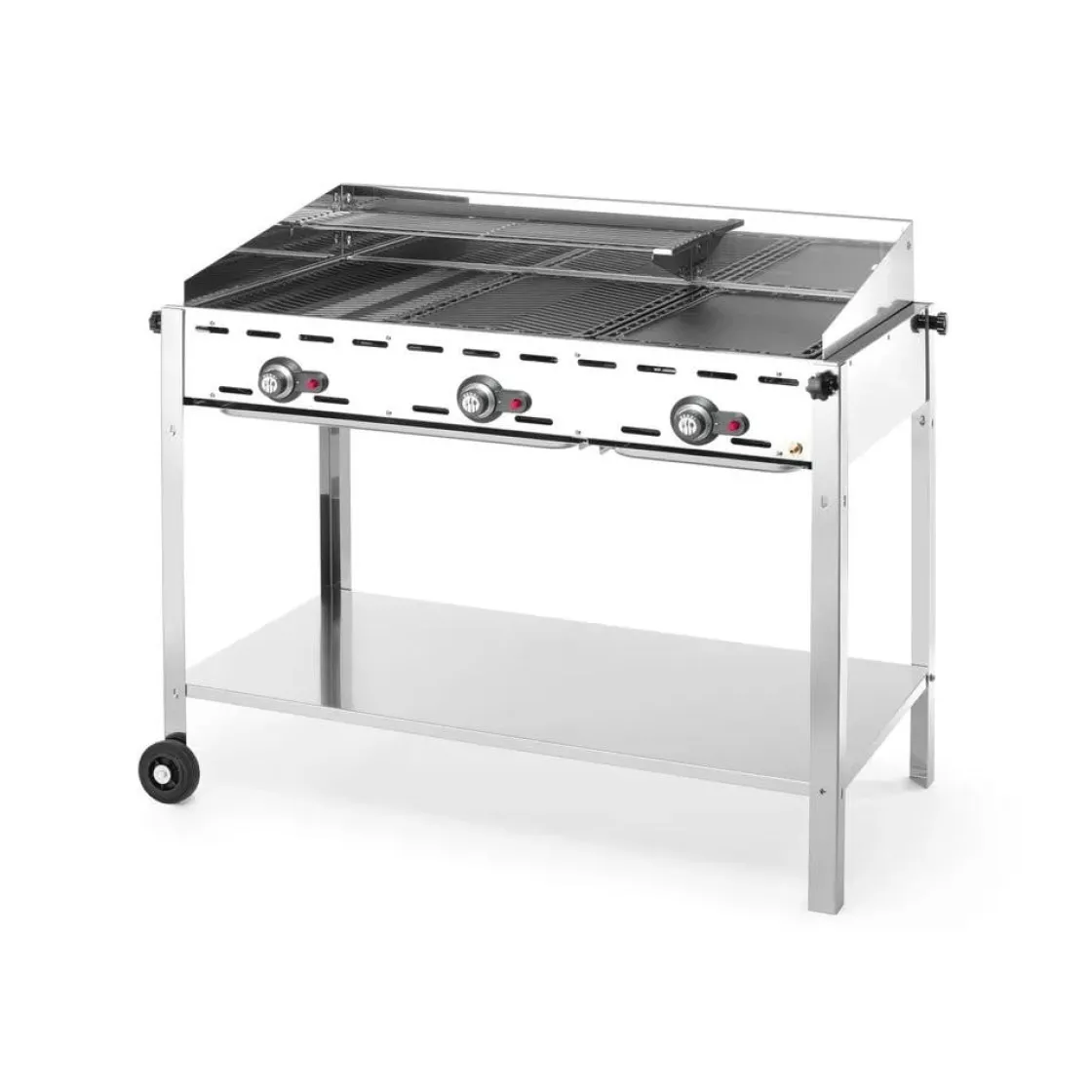 Hendi Green Fire 3 branders incl. bakplaat + 2 GN1/1 rooster* Bak- En Kookapparaten