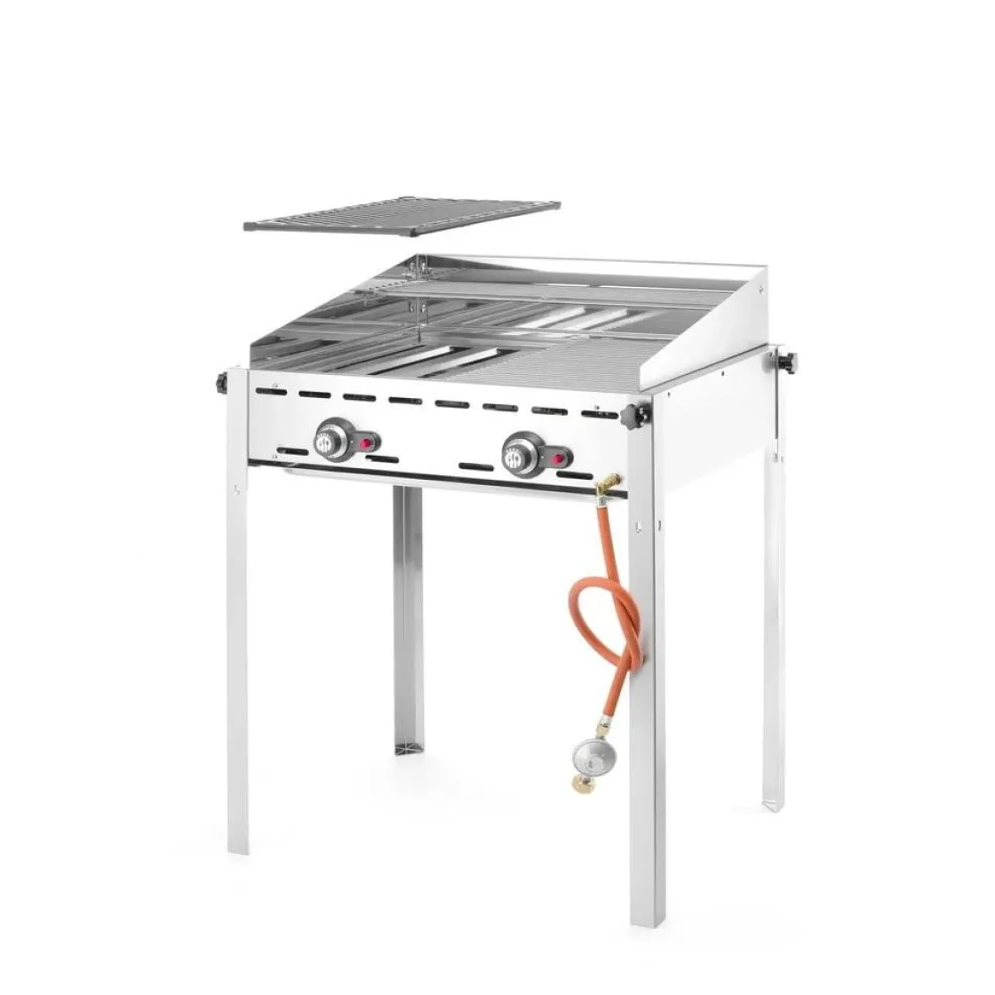 Hendi Green Fire 2 branders incl. 2 RVS GN 1/1 roosters* Bak- En Kookapparaten