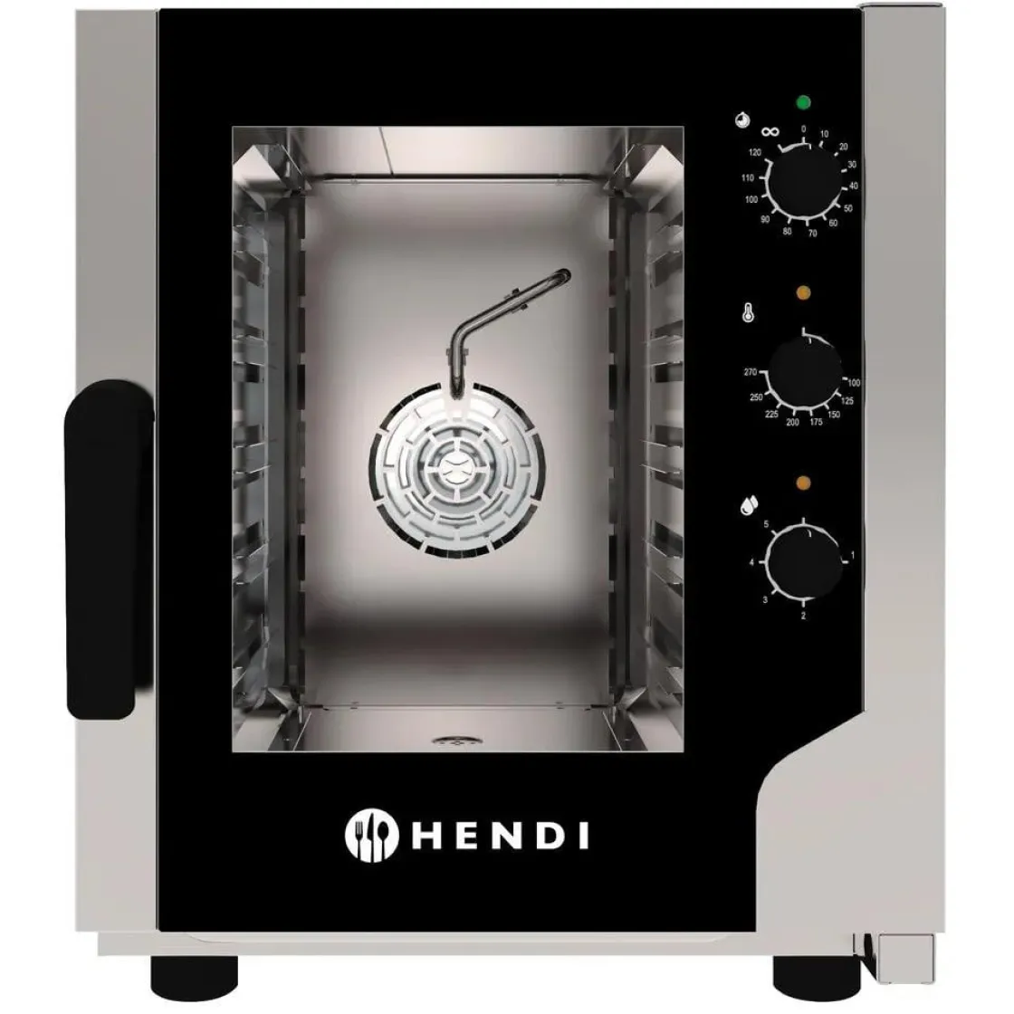 Hendi Hetelucht stoomoven Control 5x GN 2/3* Bak- En Kookapparaten