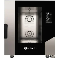 Hendi Hetelucht stoomoven Contact 7x GN 1/1* Bak- En Kookapparaten