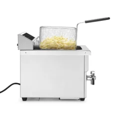 Hendi Inductie friteuse met aftapkraan - 8L* Bak- En Kookapparaten